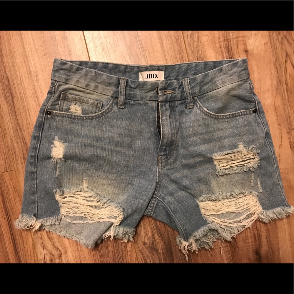 Just Black Denim Shorts